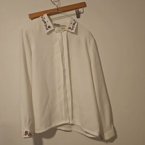 NAPA STUDIO WOMAN VINTAGE BLOUSE SIZE 14